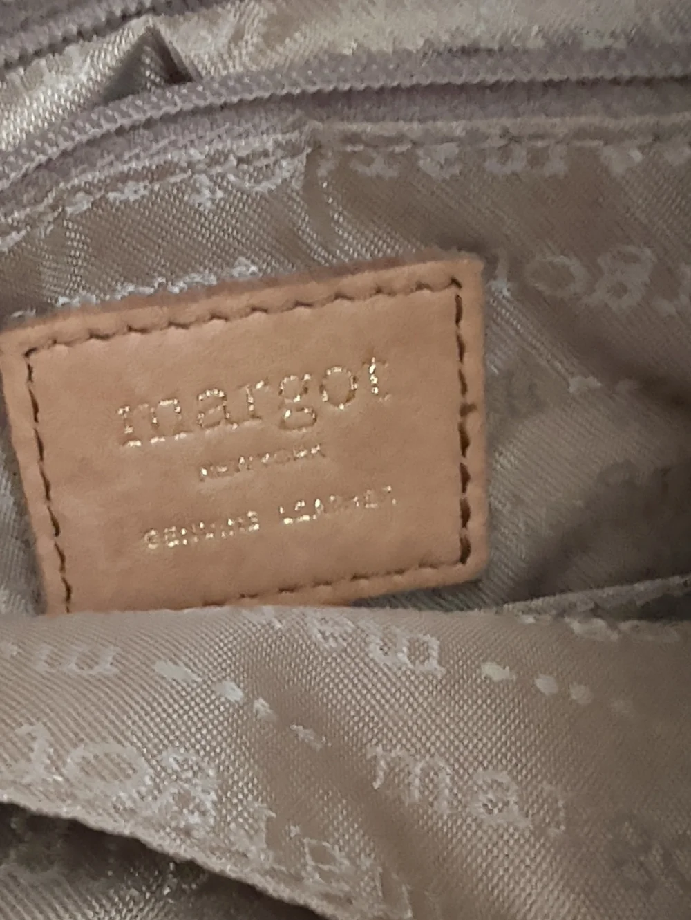 Margot New York Split Pocket Crossbody In Cognac